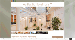 Desktop Screenshot of pacific-hotel-paris.com